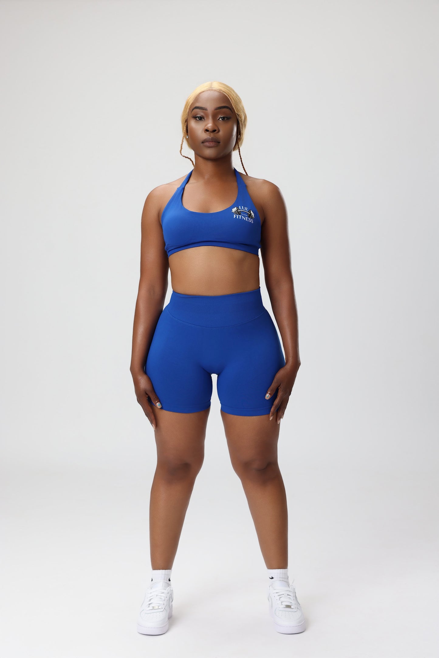 Solid Color High strength shockproof Fitness Women Sport Bra