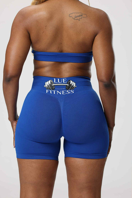 Solid Color High strength shockproof Fitness Women Sport Bra Set