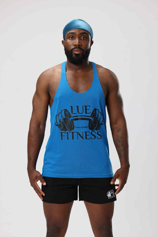 New Men's Cotton Tank Tops Black