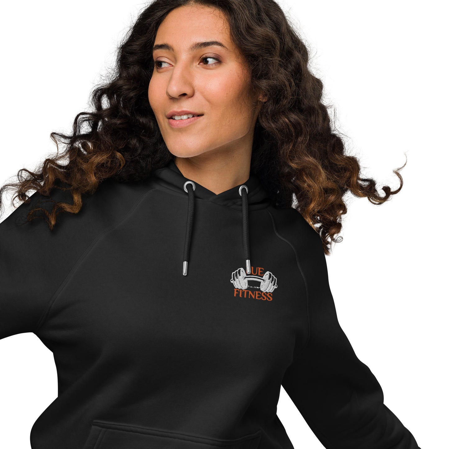 women eco raglan hoodie