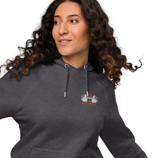 women eco raglan hoodie