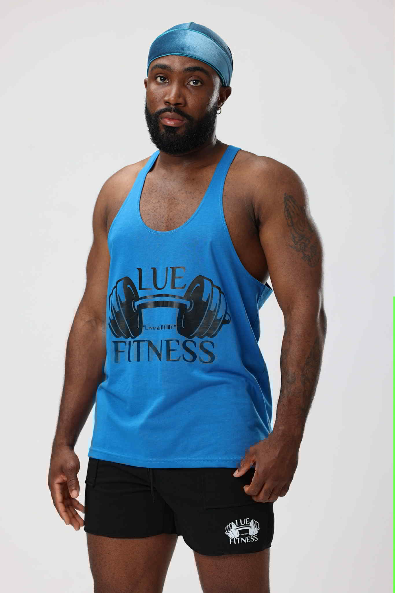 New Mens Cotton Tank Tops Black