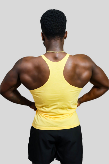 Tank Top Y- Back Vest yellow 