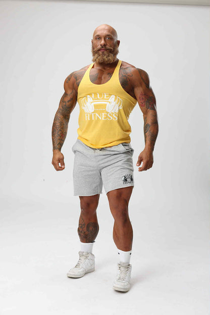 New Men's Cotton Tank Tops Black