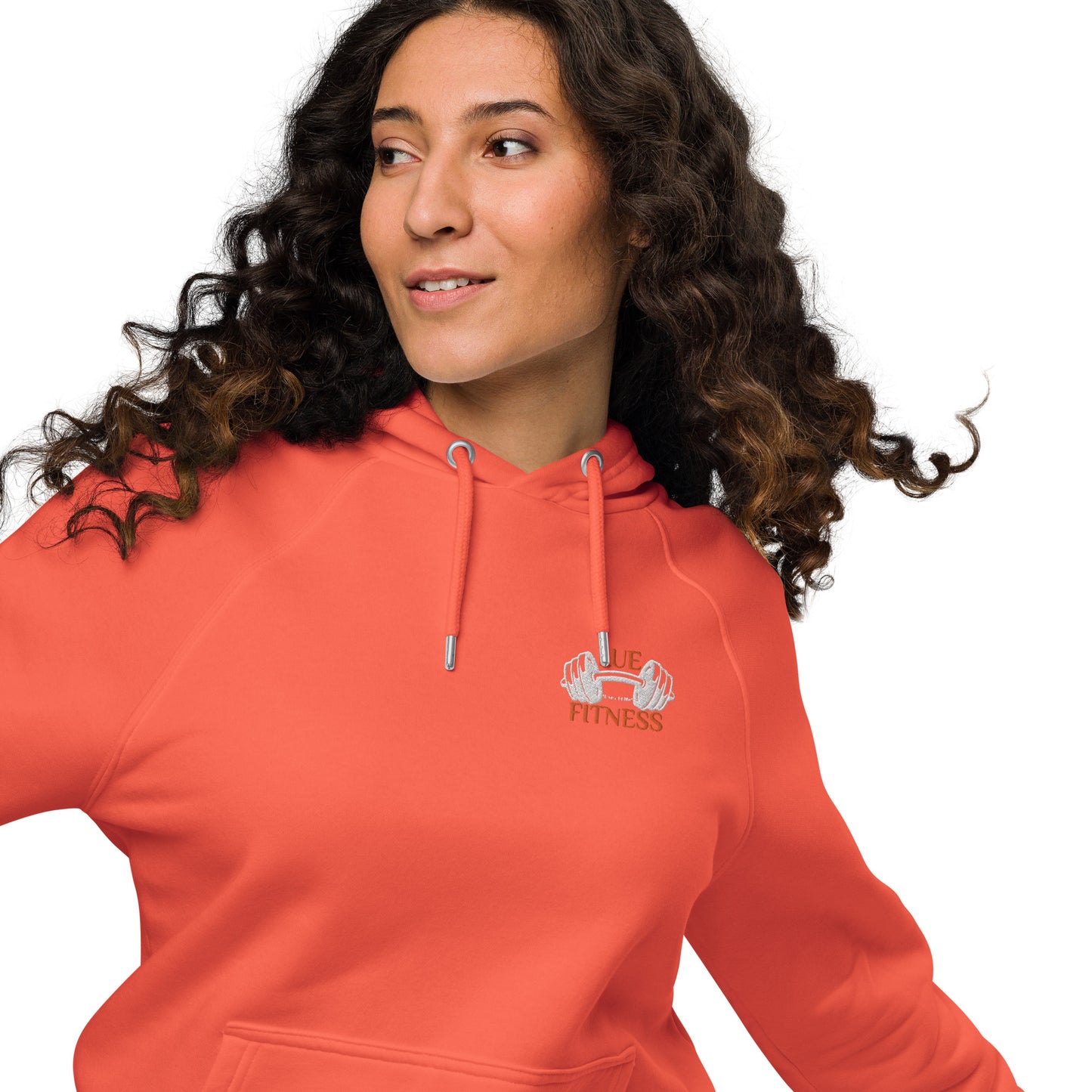 women eco raglan hoodie