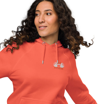 women eco raglan hoodie