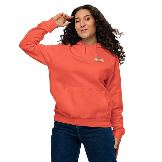 women eco raglan hoodie